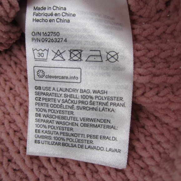 H&M Chunky Pink Sweater size EUC - Picture 4 of 9